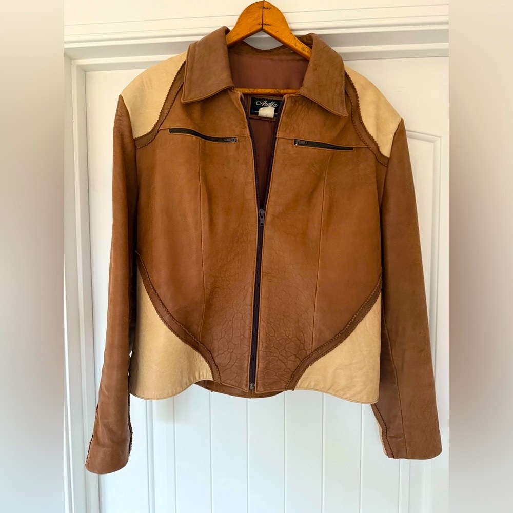Arella -All leather jacket